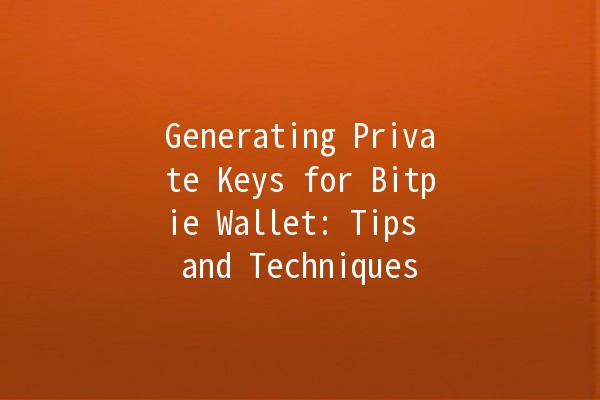 Generating Private Keys for Bitpie Wallet: Tips and Techniques 🔑💰